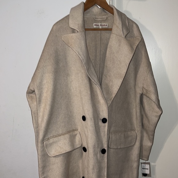 NWT Free People Adore You wool Jacket - Picture 7 of 12